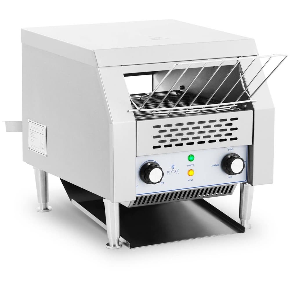 Royal Catering Brödrost med rullband - 2200 W- Royal Catering - 3 funktioner