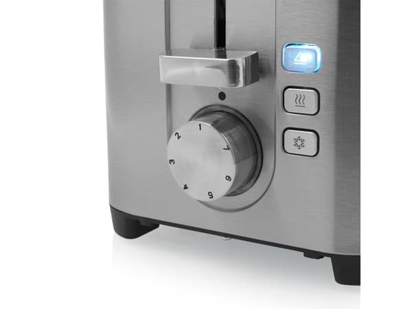 Princess 142402, 4 skiver, Rustfritt stål, Knapper, Rotasjon, 1400 W, 230 V, 50 - 60 Hz