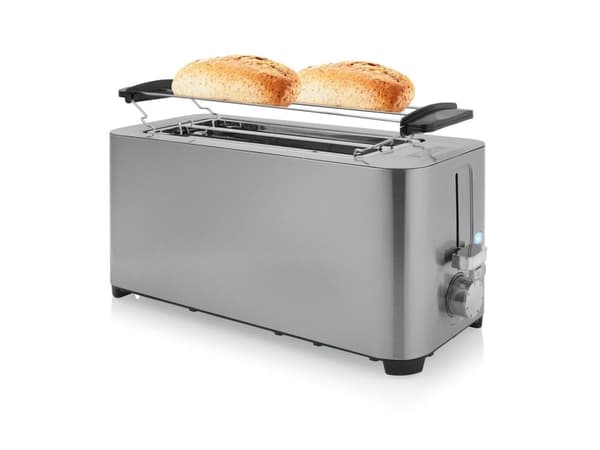 Princess 142402, 4 skiver, Rustfritt stål, Knapper, Rotasjon, 1400 W, 230 V, 50 - 60 Hz