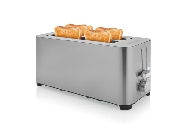 Princess 142402, 4 skiver, Rustfritt stål, Knapper, Rotasjon, 1400 W, 230 V, 50 - 60 Hz