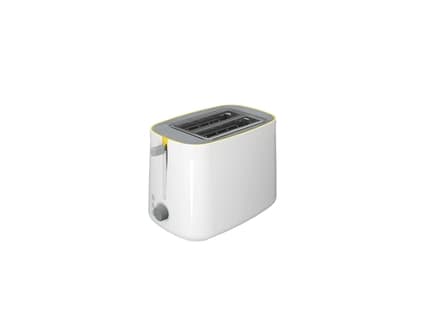 Beko TAM 4220 W, 2 skiver, Krem, Knapper, Rotasjon, 800 W, 290 mm, 200 mm