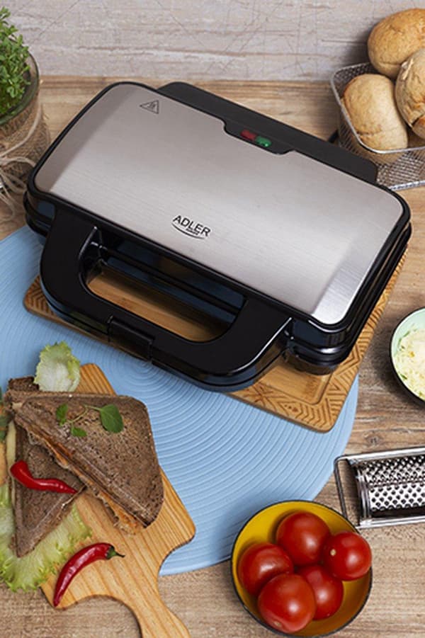 Adler AD 3043 sandwichbager 1300 W Sort
