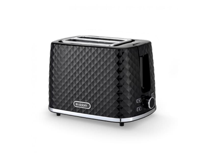 TO280C ELDOM Brödrost TOSTI, brödställ, defroster, svart