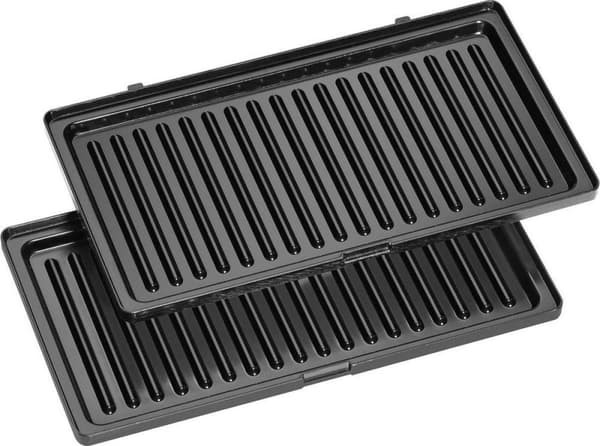 Clatronic ST/WA 3670 sandwichmaskine 800 W Sort, rustfrit stål