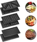 Miniatyrbillede 6 af 9: Clatronic ST/WA 3670 sandwichmaskine 800 W Sort, rustfrit stål