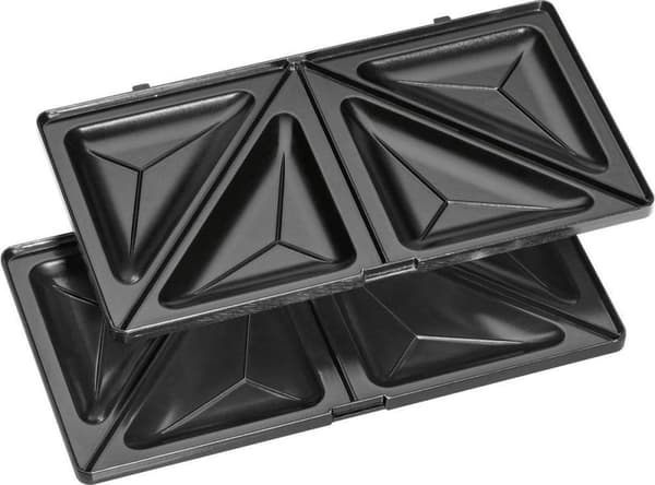 Clatronic ST/WA 3670 sandwichmaskine 800 W Sort, rustfrit stål