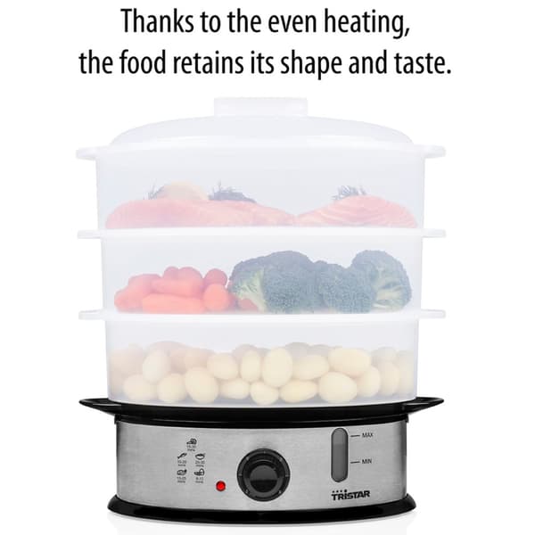 Tristar Ångkokare Food Steamer BPA fre