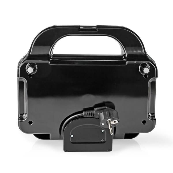 Nedis Multi Grill | Grill / Sandwich / Waffle | 900 W | 28 x 15 cm | Automatisk temperaturregulering | Plastik / Rustfri Stål