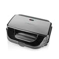 Miniatyrbillede 7 af 11: Nedis Multi Grill | Grill / Sandwich / Waffle | 900 W | 28 x 15 cm | Automatisk temperaturregulering | Plastik / Rustfri Stål
