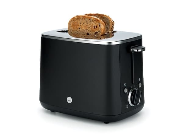 Wilfa TO2B-1000, 2 viipale(i)ta, Musta, Terästä, Rotaatio, 1000 W