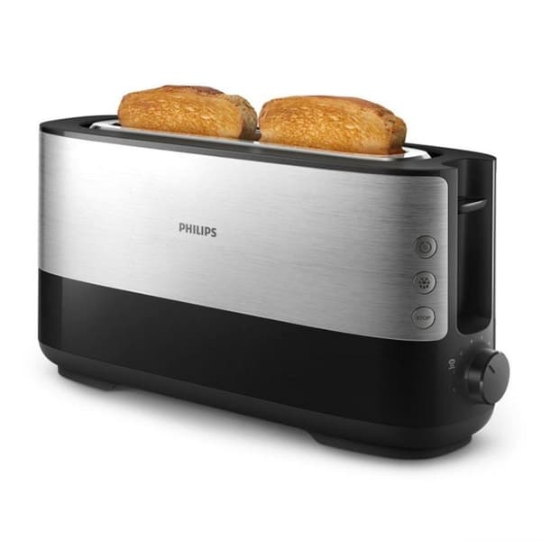 Philips HD2692/90 leivänpaahdin pölysuojalla 1030 W musta/metallinen