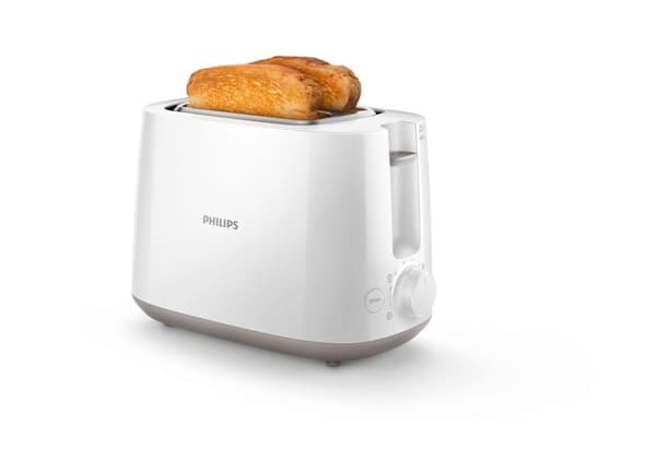 Philips Daily HD2581 Brødrister Hvid