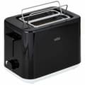 Miniatyrbillede 2 af 4: Brødrister Braun HT 1010 BK 900 W Sort/Sølvfarvet