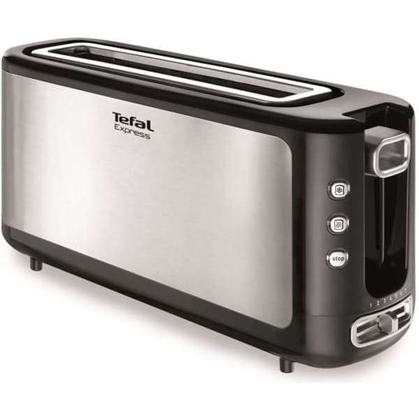 TEFAL Express brödrost med 1 plats - 7 bryningsnivåer - Upptining och återuppvärmning TL365ETR