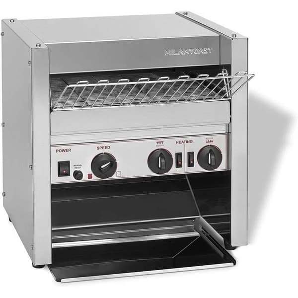 HEAVY DUTY 220-240v 3,1kw bälte brödrost - MILANTOAST - Grå