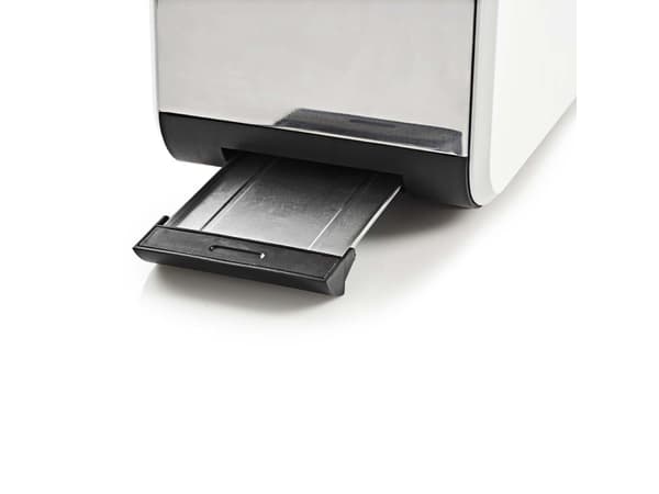 Nedis KABT510EWT, 2 viipale(i)ta, Valkoinen, Ruostumaton teräs, 900 W, 220 - 240 V, 0,8 m