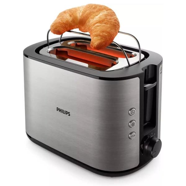Philips HD2650/90 Viva Collection leivänpaahdin 950 W musta/ruostumaton teräs