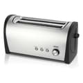 Miniatyrbillede 1 af 2: Brødrister Haeger TO-14D.010A 1400 W Grå