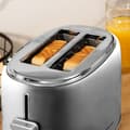 Miniatyrbild 3 av 5: Cecotec Steel toaster with 2 short wide slots with capacity for 2 slices of toast.