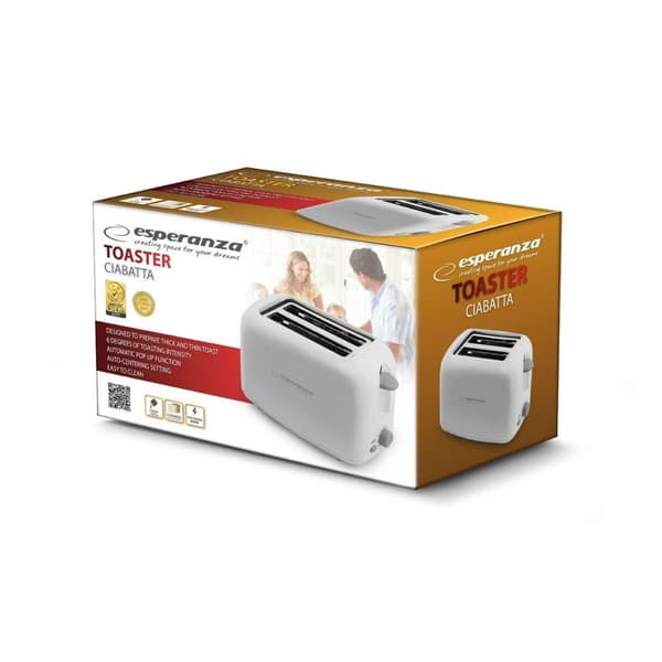 Brødrister Esperanza EKT002 600 W