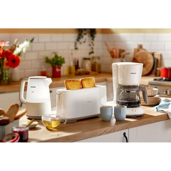 Philips Brødrister Hd2590 Hvid One Size / EU Plug
