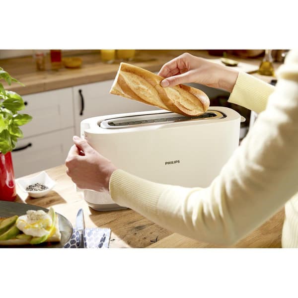 Philips Brødrister Hd2590 Hvid One Size / EU Plug