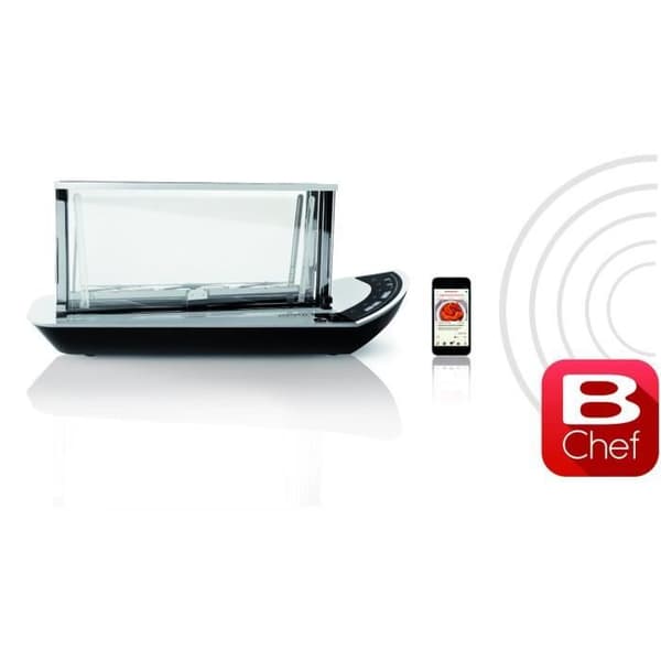 Brödrost - Casa Bugatti - 04-NOUN - Transparent - 2 skivor - 6 bryningsnivåer