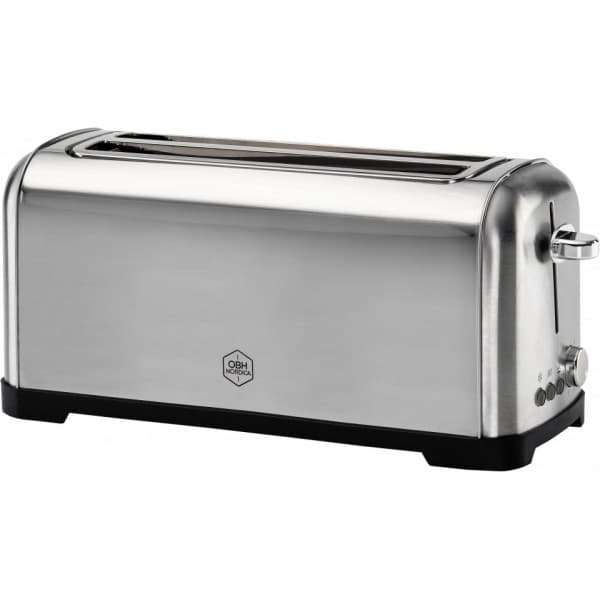 OBH Nordica Metropolitan - brødrister, 4 skiver, stål