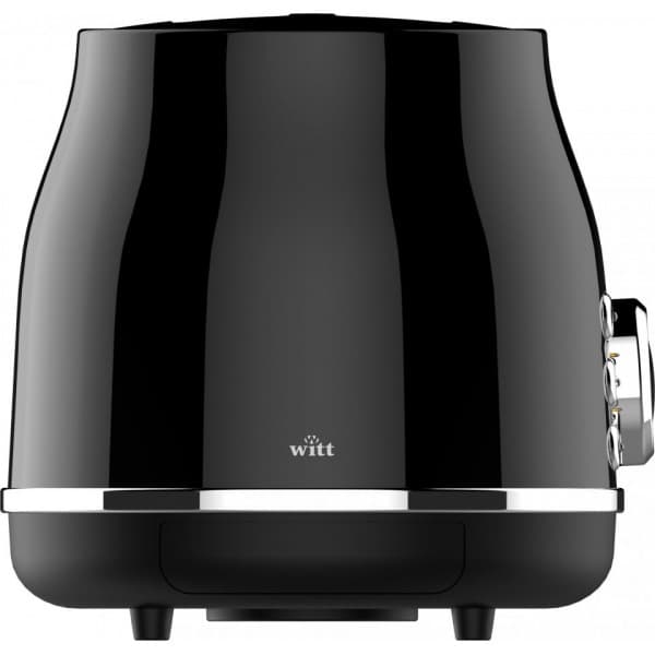 Witt Premium Retro WPRT -brødrister, sort