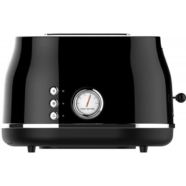 Witt Premium Retro WPRT -brødrister, sort