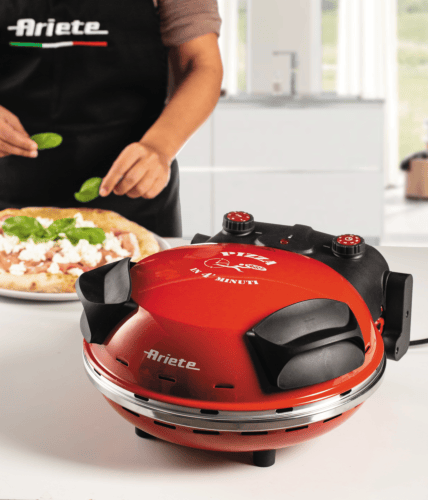 Ariete Elektrisk pizzaovn, rød