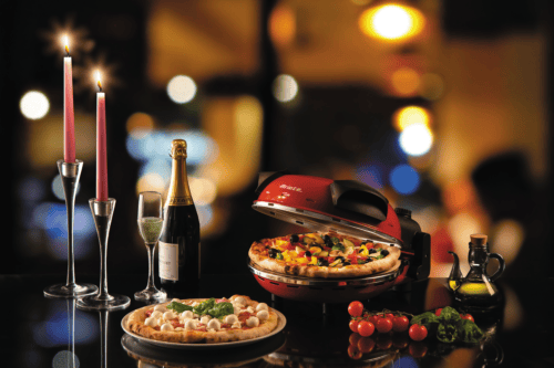 Ariete Elektrisk pizzaovn, rød