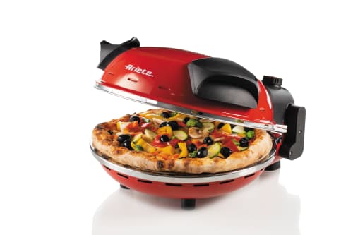 Ariete Elektrisk pizzaovn, rød
