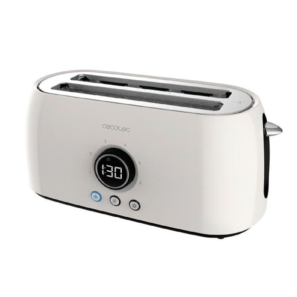 Cecotec Vertikal Brödrost Digital ClassicToast 15000 Beige Extra Dubbel