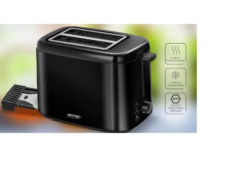 Brødrister MPM MTO-07 hvit