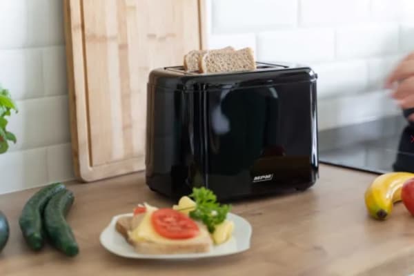 Brødrister MPM MTO-07 hvit