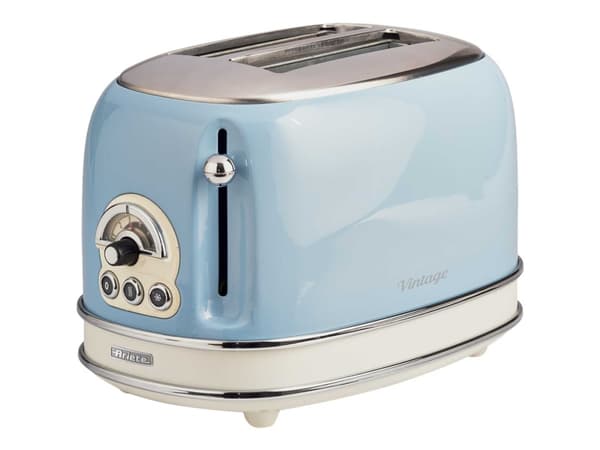 Ariete 0155/15, 2 viipale(i)ta, Sininen, Metalli, Painikkeet, Vipu, Rotaatio, 810 W, 300 mm