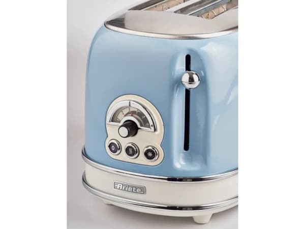 Ariete 0155/15, 2 viipale(i)ta, Sininen, Metalli, Painikkeet, Vipu, Rotaatio, 810 W, 300 mm