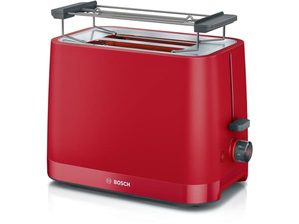 Bosch MyMoment TAT3M124 - Brødrister - 2 skive - 2 Spor - dyp rød