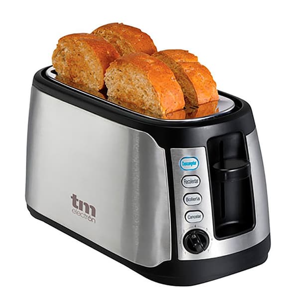 Tm Electron Toaster Med Dobbelt Slot Tmpts005 Xxl 1400w Søvfarvet One Size / EU Plug