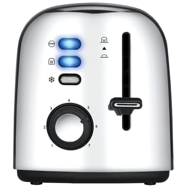 Unold Slots Retro Leivänpaahdin 38326 Dual 2 Hopeinen One Size / EU Plug