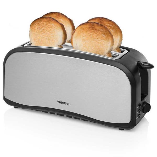 Tristar Brødrister Br-1046 2 Slots Inox Søvfarvet One Size / EU Plug