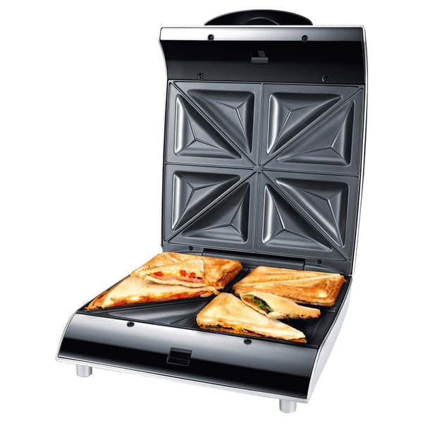 Steba Brödrost Sg 40 Sandwich Svart,Silver One Size / EU Plug