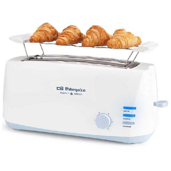 Orbegozo Toaster Med Dobbelt Slot To 4500 1400w Transparent