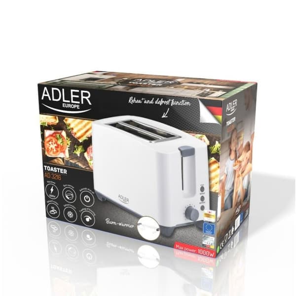 Brödrost Adler AD 3216 1000 W 750 W