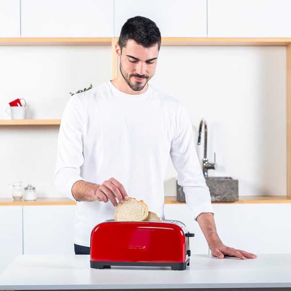 Taurus Brødrister 960654000 Vintage Red 1400w