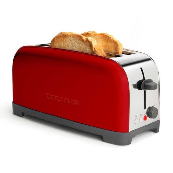 Taurus Brødrister 960654000 Vintage Red 1400w