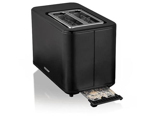 Cloer 3930, 2 skivor, Svart, Plast, Nivå, Röra, 900 W, 220 - 240 V