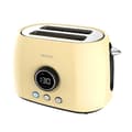Miniatyrbillede 1 af 5: Cecotec Opretstående Brødrister Classictoast 8000 Yellow Double Gul One Size / EU Plug