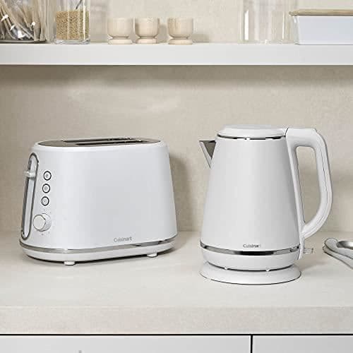 CUISINART CPT780WE Brödrost - 2 skivor, 7 bryningsnivåer, avfrostningsfunktion - Grus